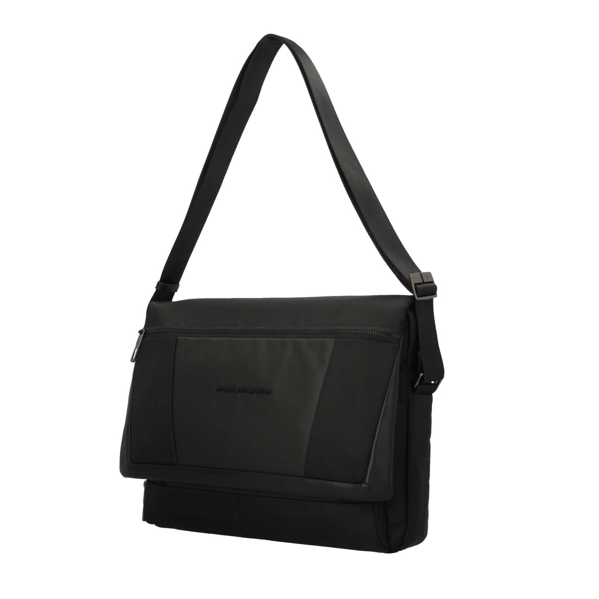 Messenger Piquadro recycled fabric