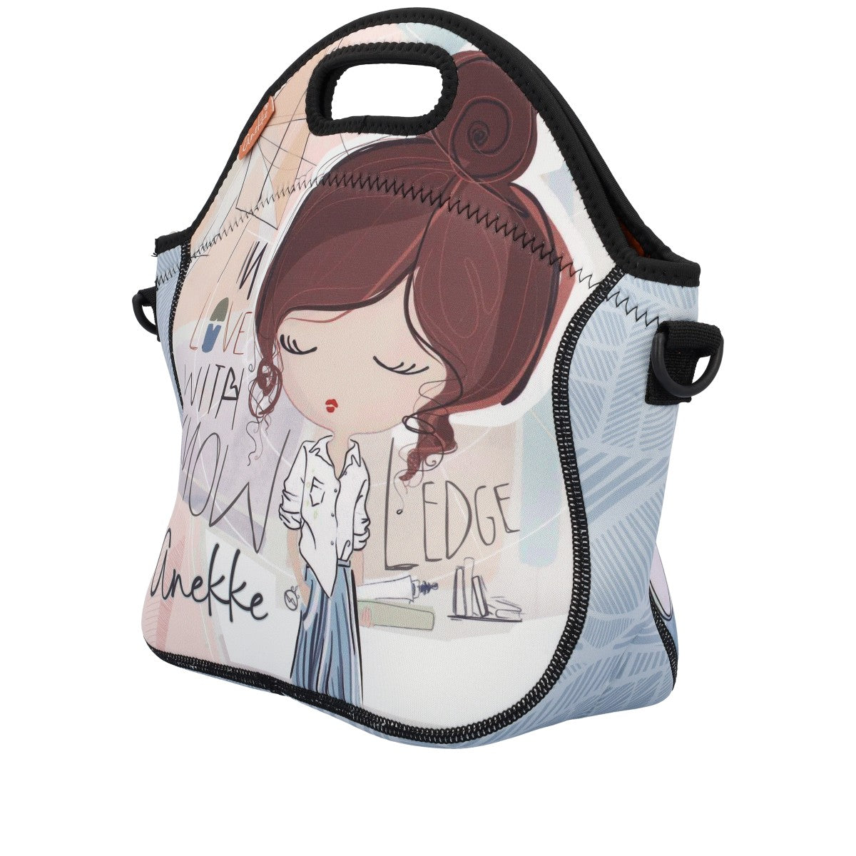 Borsa termica Anekke porta pranzo con manico e tracolla AZZURRO TU | Giò Fashion
