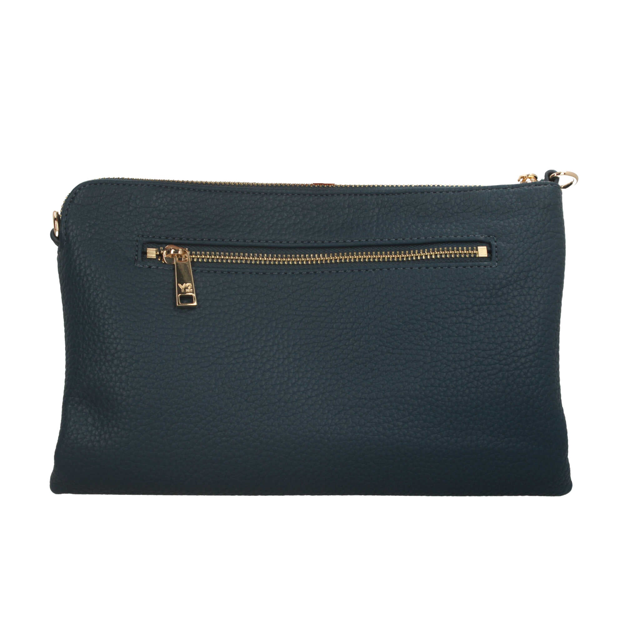 Pochette con chiusura zip e tracolla regolabile