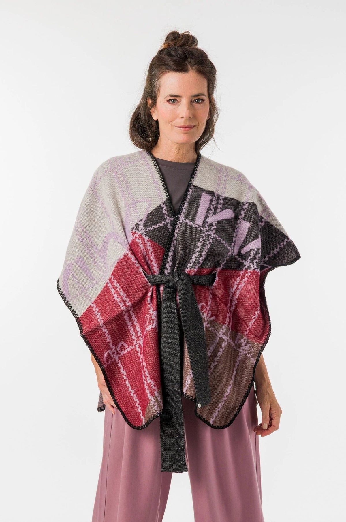 Poncho Donna Anekke con Cintura Regolabile
