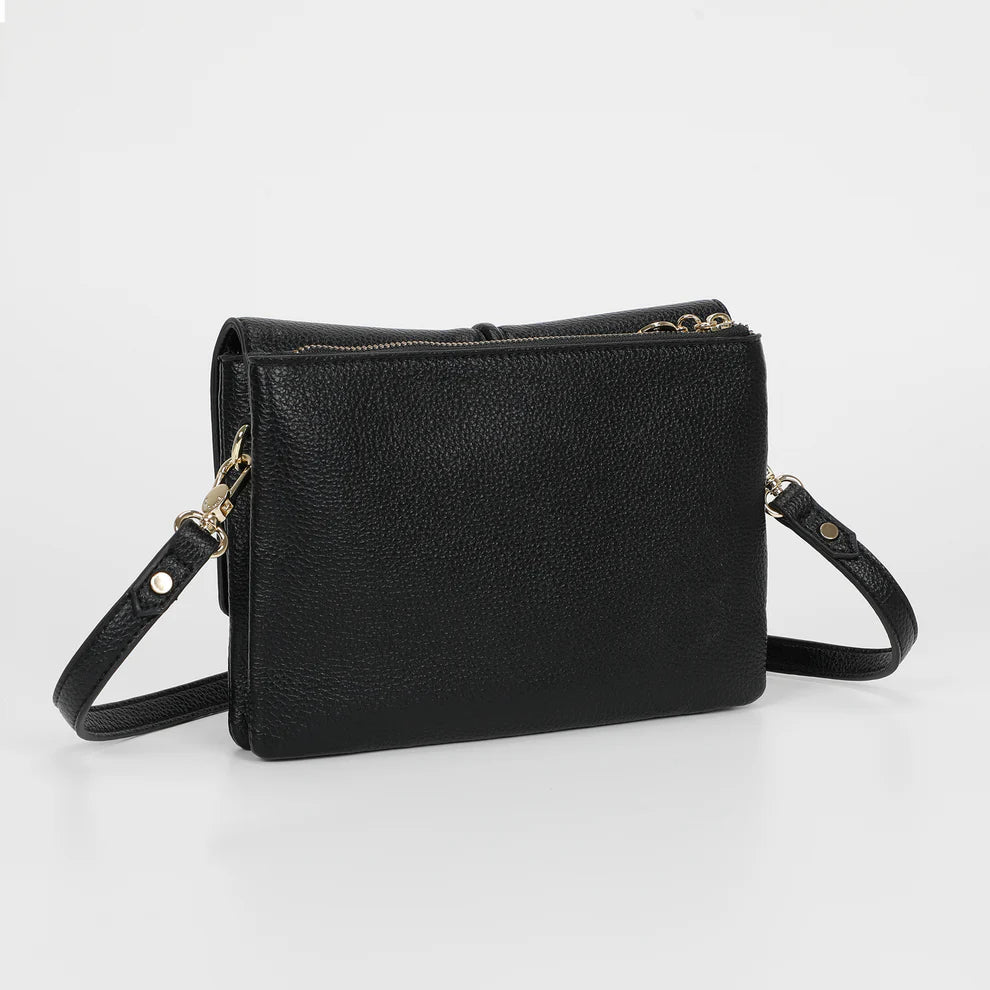 Mimi Mua borsa a tracolla compatta in ecopelle