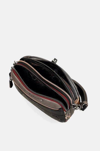 Borsa a tracolla Anekke Paris con tasca frontale