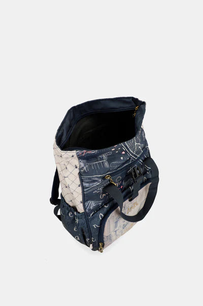 Zaino Anekke con tasca frontale illustrata