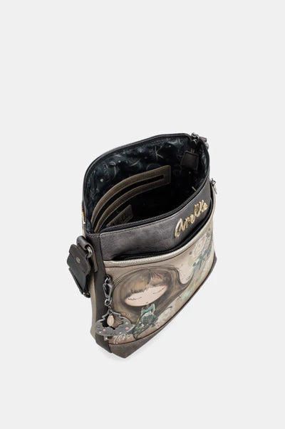 Borsa a tracolla Anekke The World of Dreams con tasca frontale