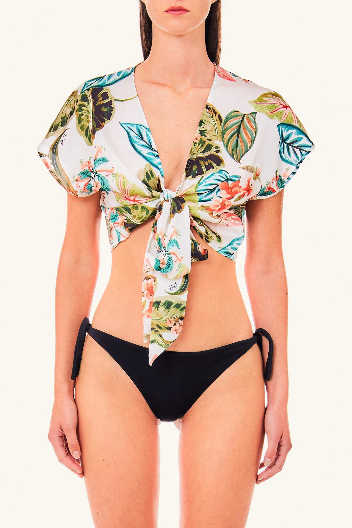 Top con fantasia tropicale Liu Jo