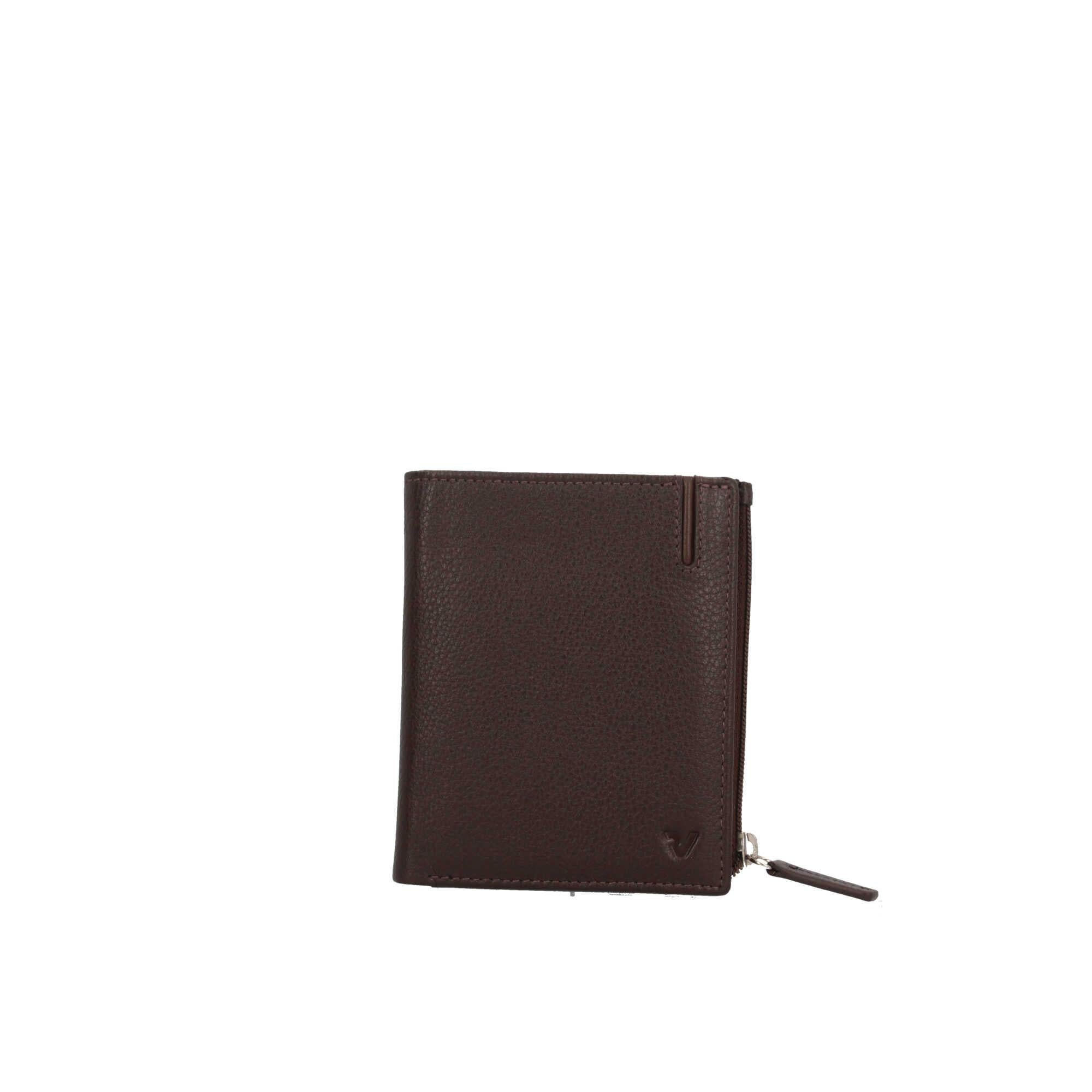Portafoglio piatto con chiusura zip Roncato