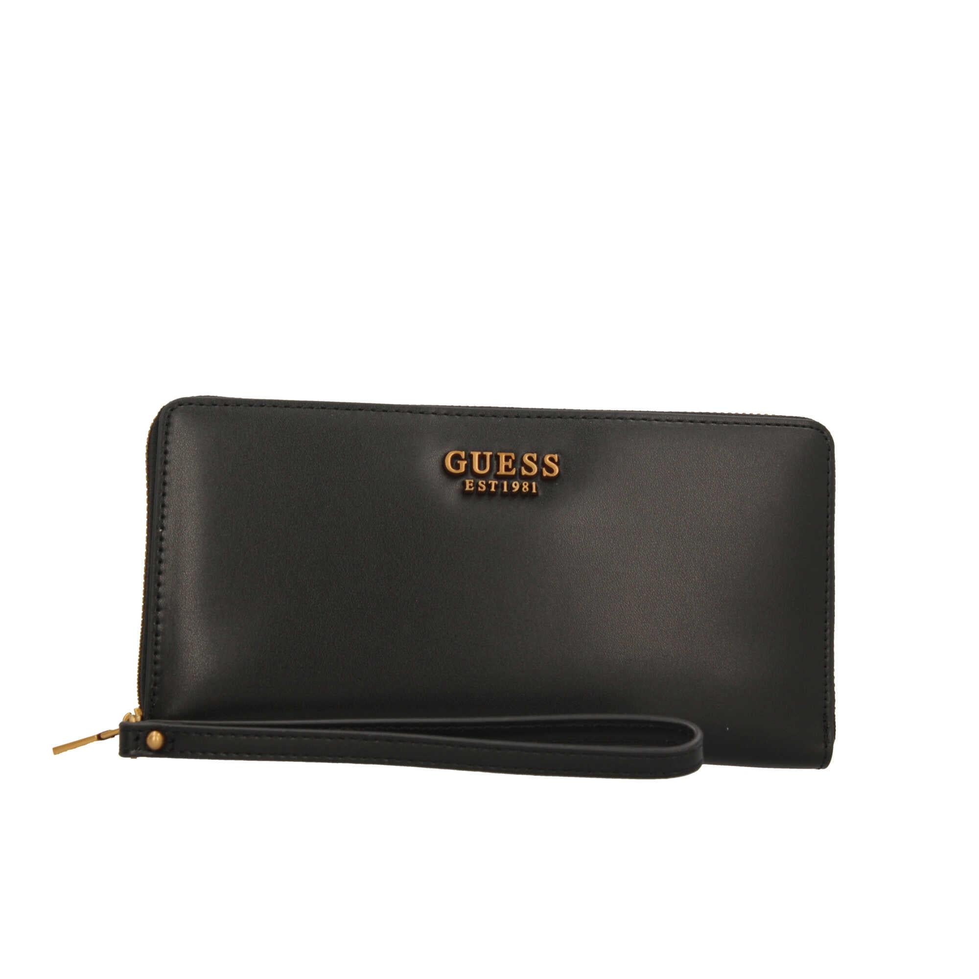 Portafoglio 'Cognac Classic' con Polsiera di Guess
