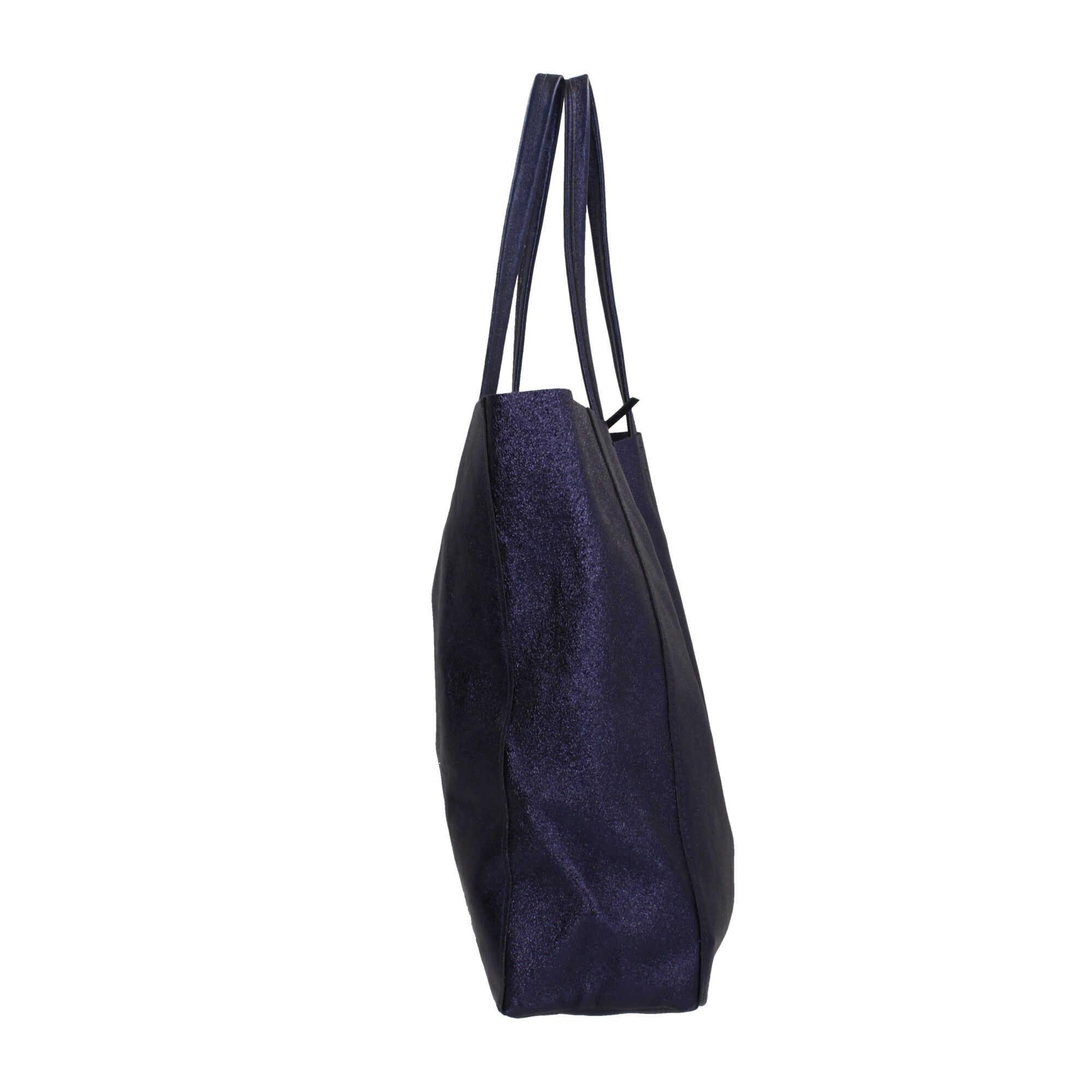 Borse shopping a spalla in vera pelle Made In Italy