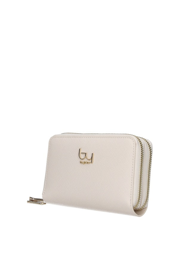 By Byblos Portafoglio Donna Compatto Zip Around TAUPE TU | Giò Fashion