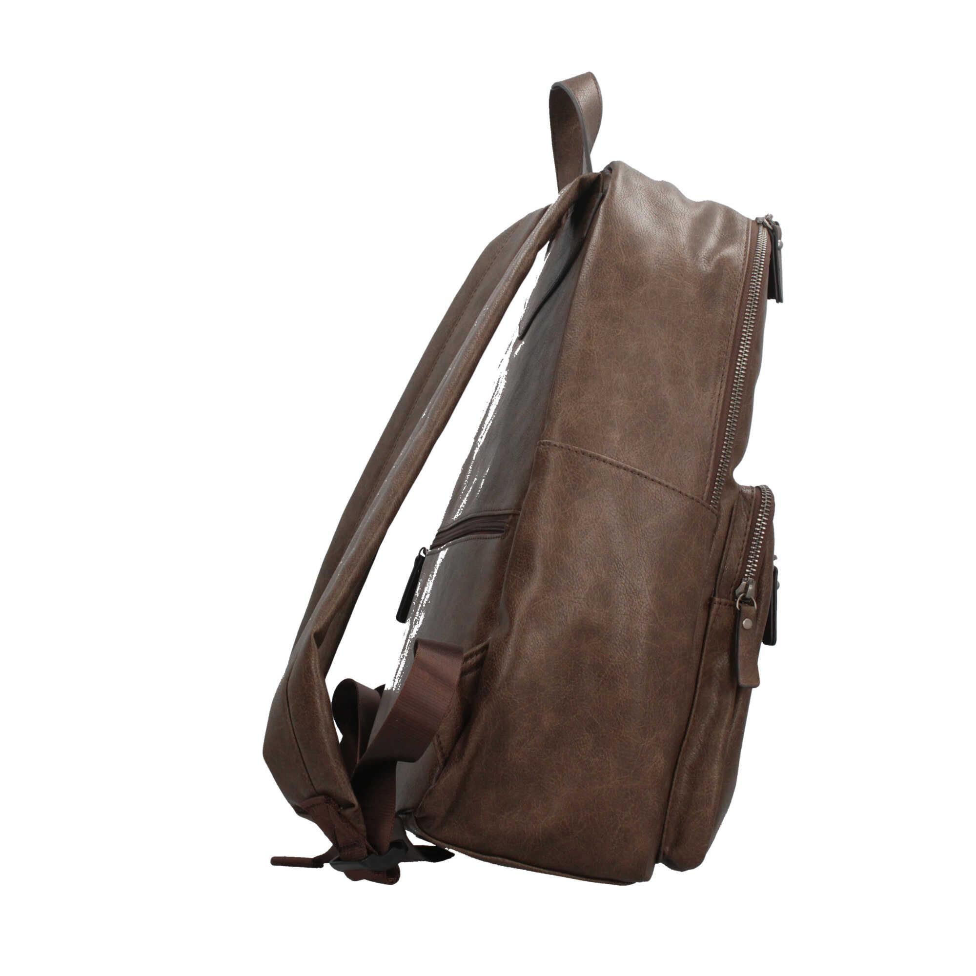 Zaino Lumberjack con tasca frontale e doppia zip