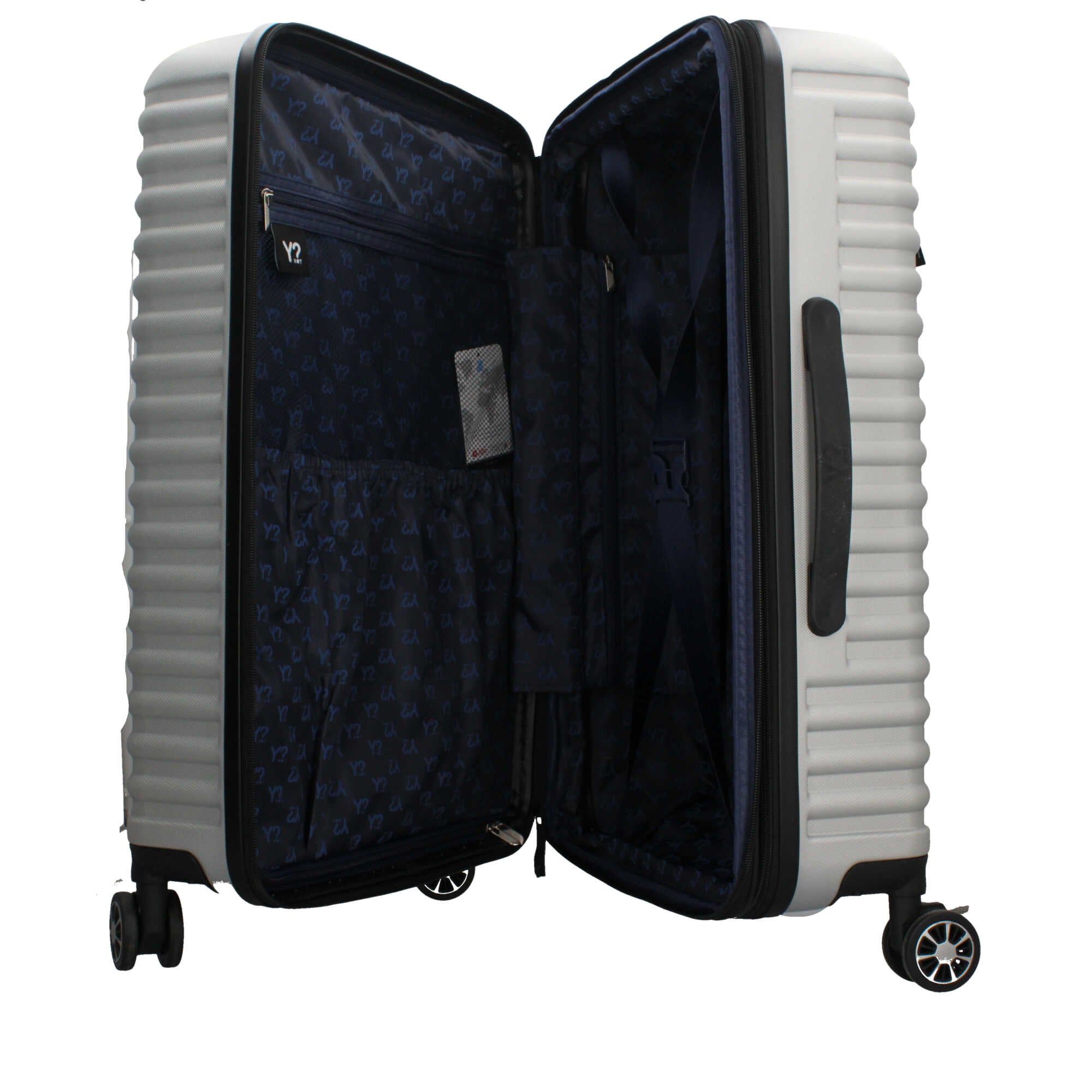 Trolley medio YNot? 4 ruote – Valigia rigida leggera con chiusura TSA