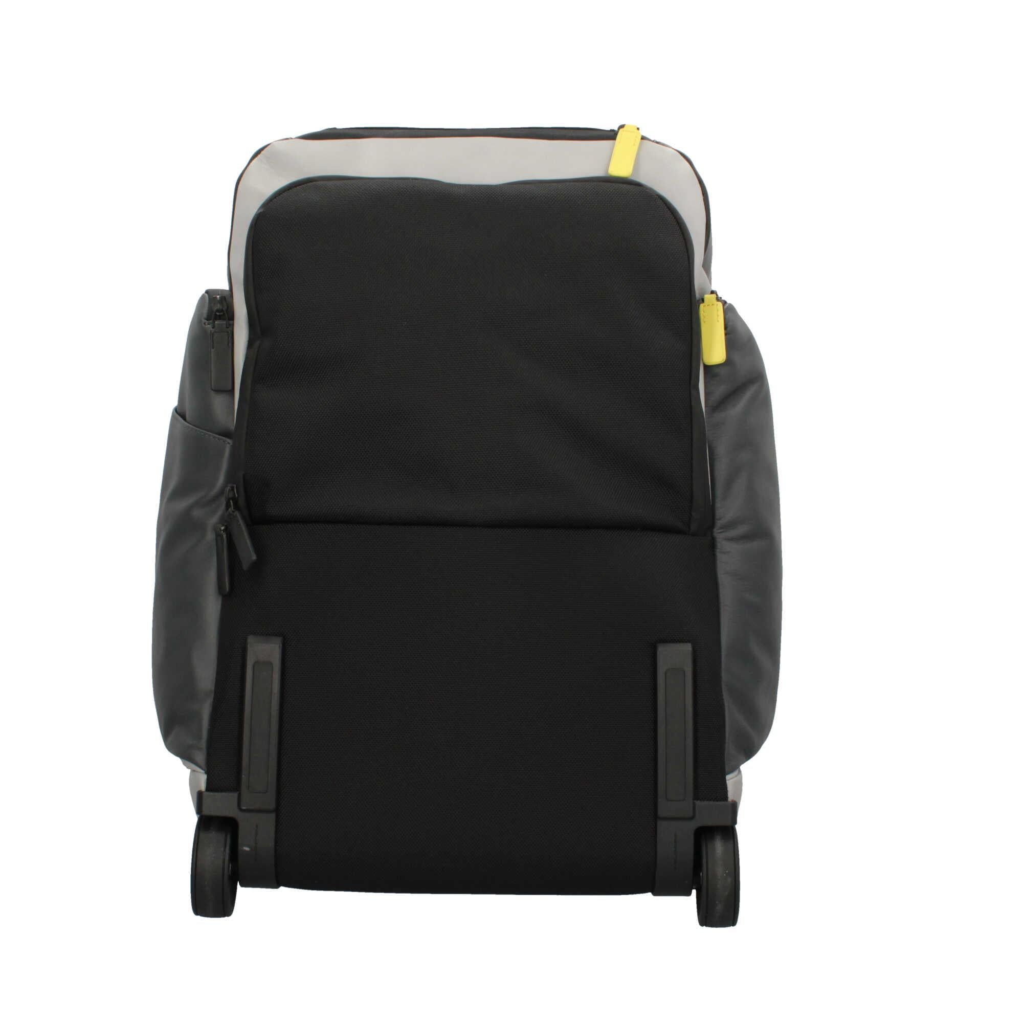 trolley cabina in pelle Piquadro