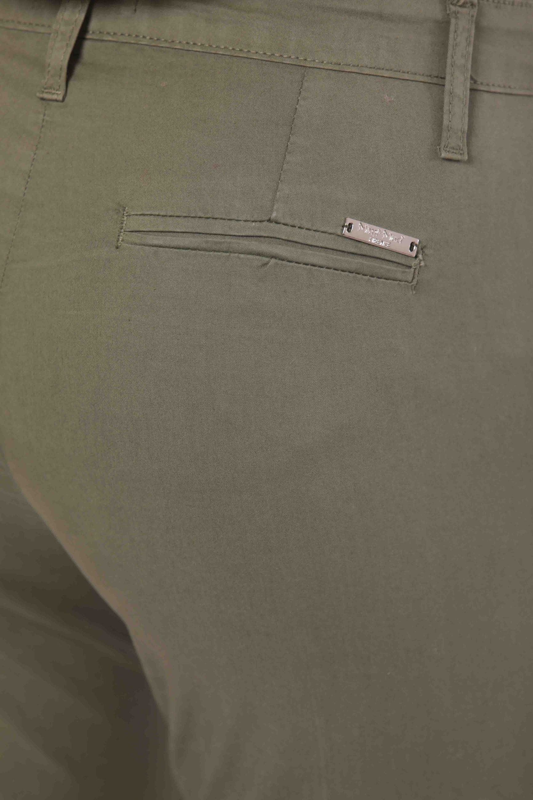 Minimua Pantalone Slim con Polsini Elasticizzati