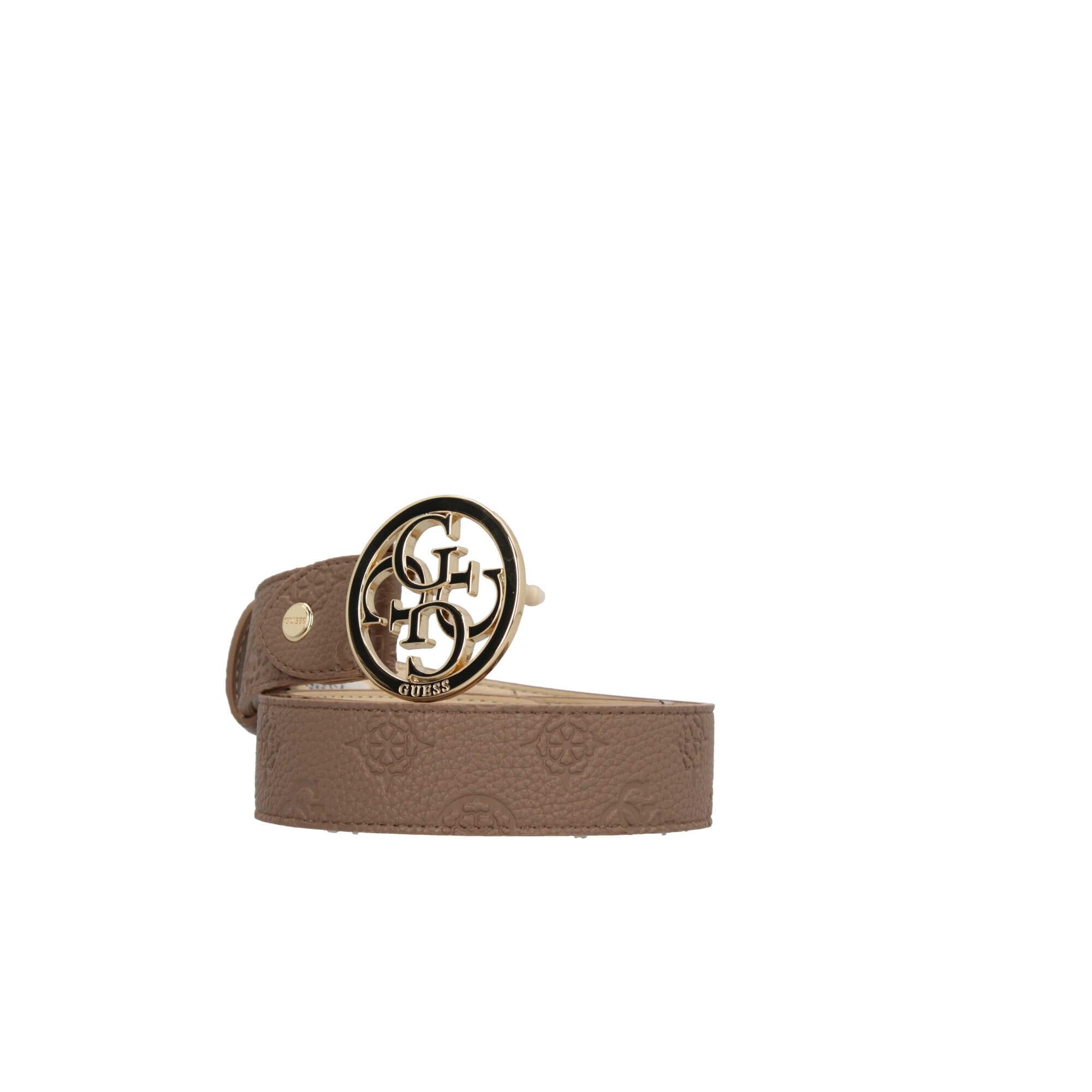 Cintura con fibbia logata circolare Guess