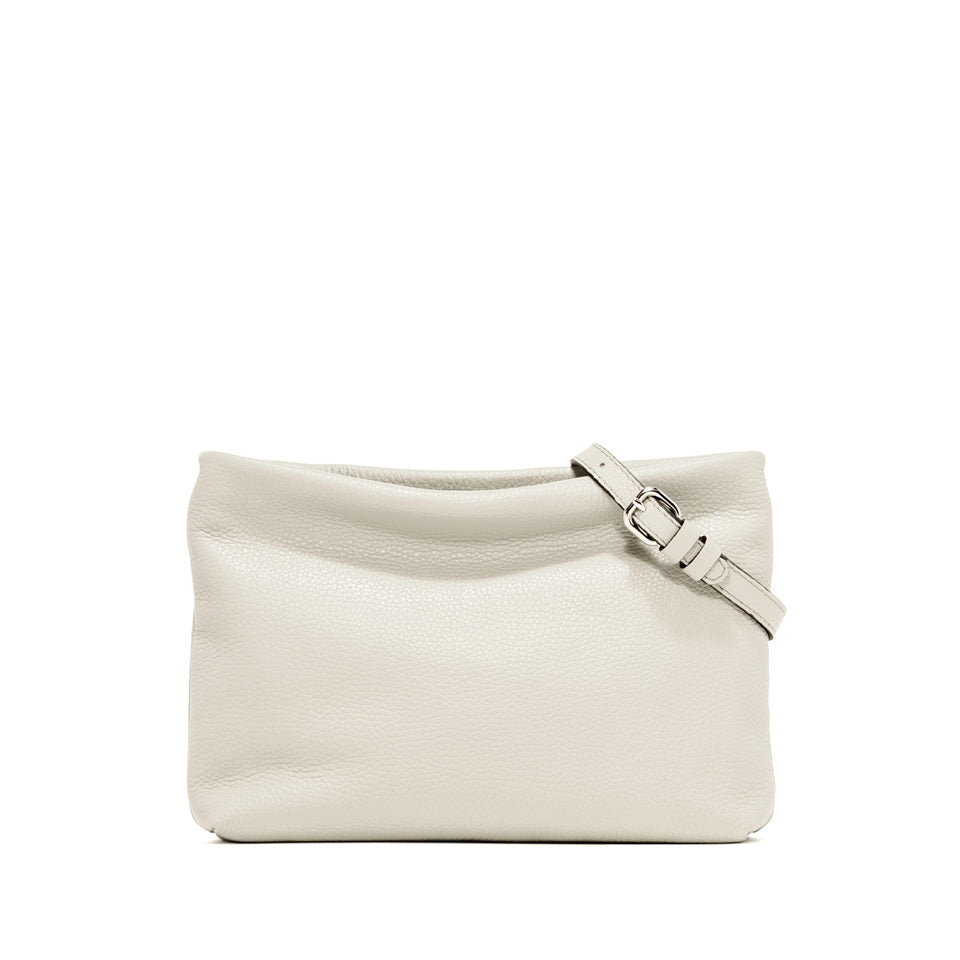 Gianni Chiarini borsa a spalla con catena effetto resina Beige TU | Giò Fashion