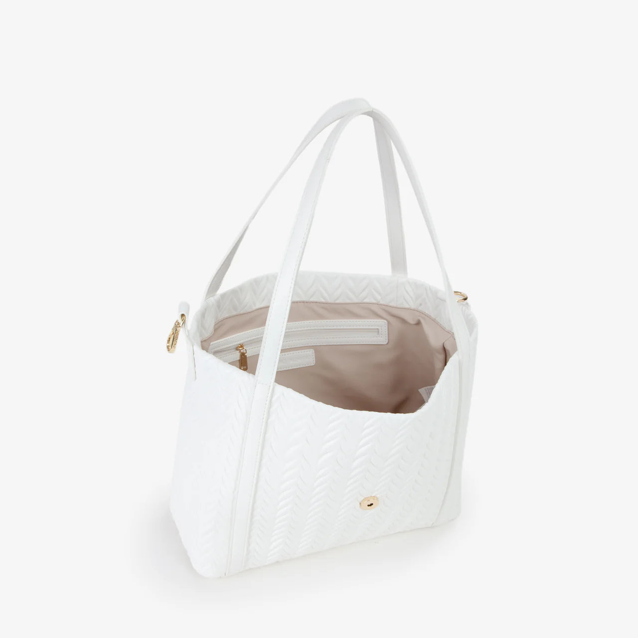 Valentino borsa shopper donna trapuntata con logo