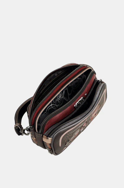 Borsa a tracolla Anekke Paris con tasca frontale