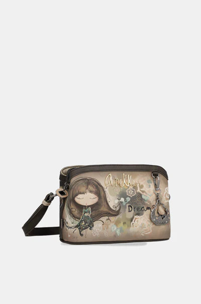 Borsa a tracolla Anekke Dreams con charm decorativo