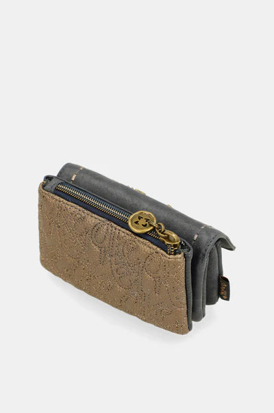 Portafoglio Anekke Contemporary compatto con chiusura patta