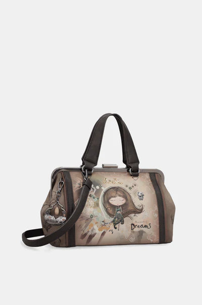 Borsa Anekke con doppio manico e tracolla The World of Dreams