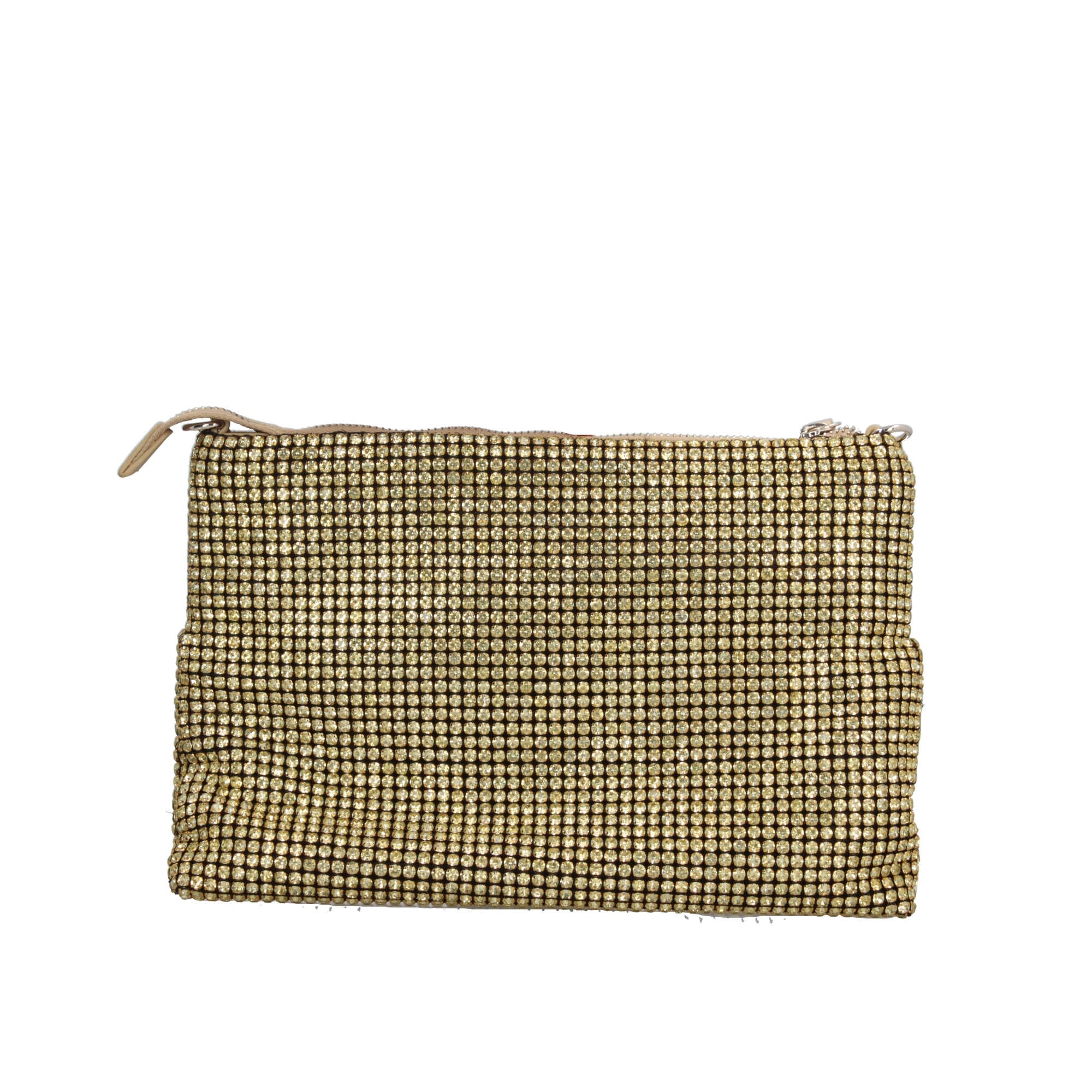 Borsa a Mano Valentino Nabilah con Zirconi Neri – Eleganza e Raffinatezza