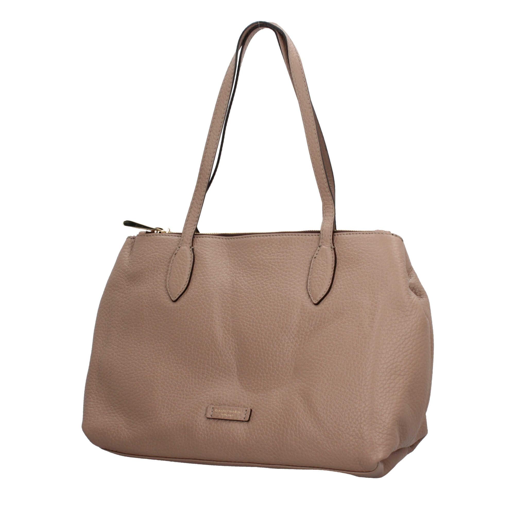 Gianni Chiarini Mara - Shopping Bag Elegante e Versatile in Pelle Grana Maxi