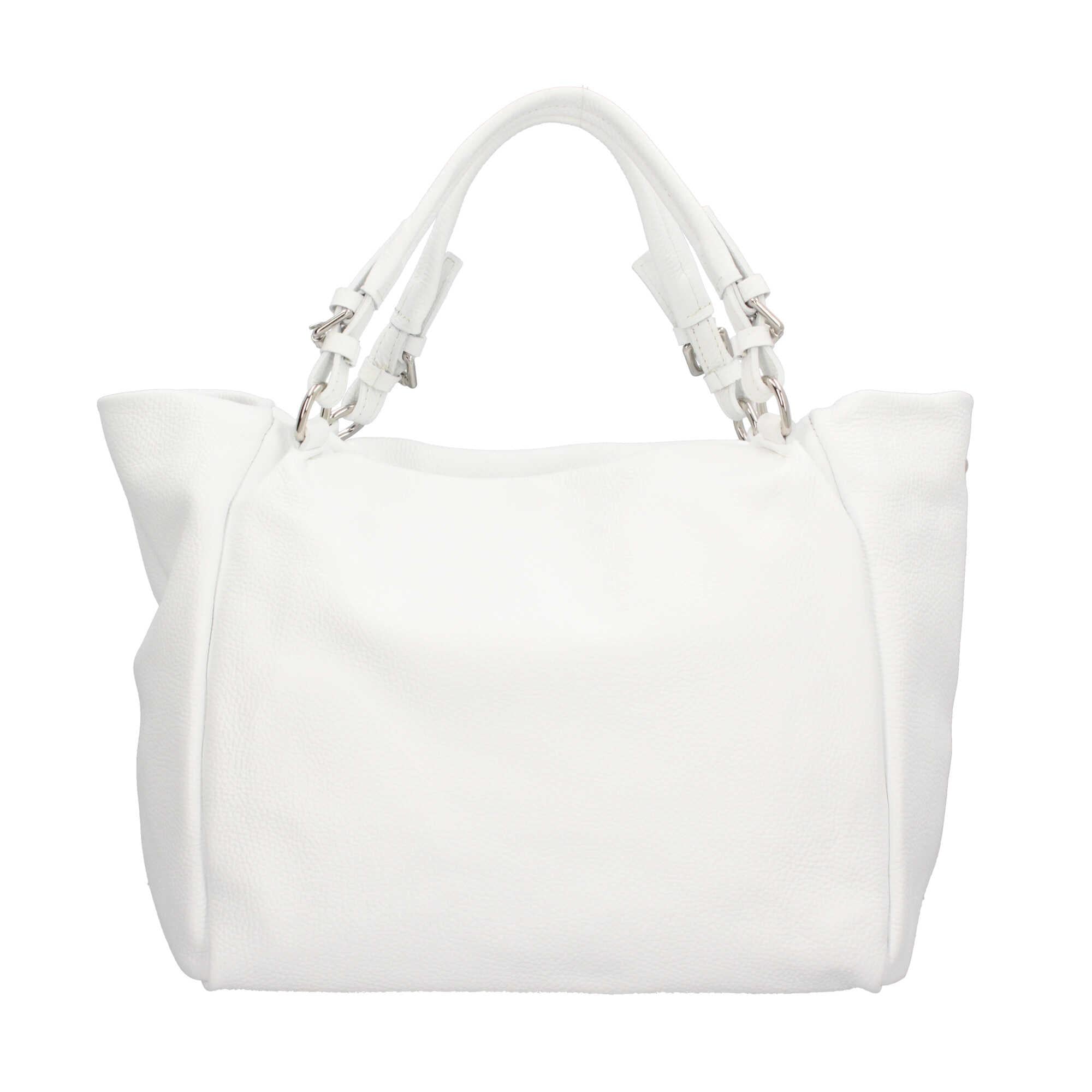Borsa shopping in pelle Made in Italy