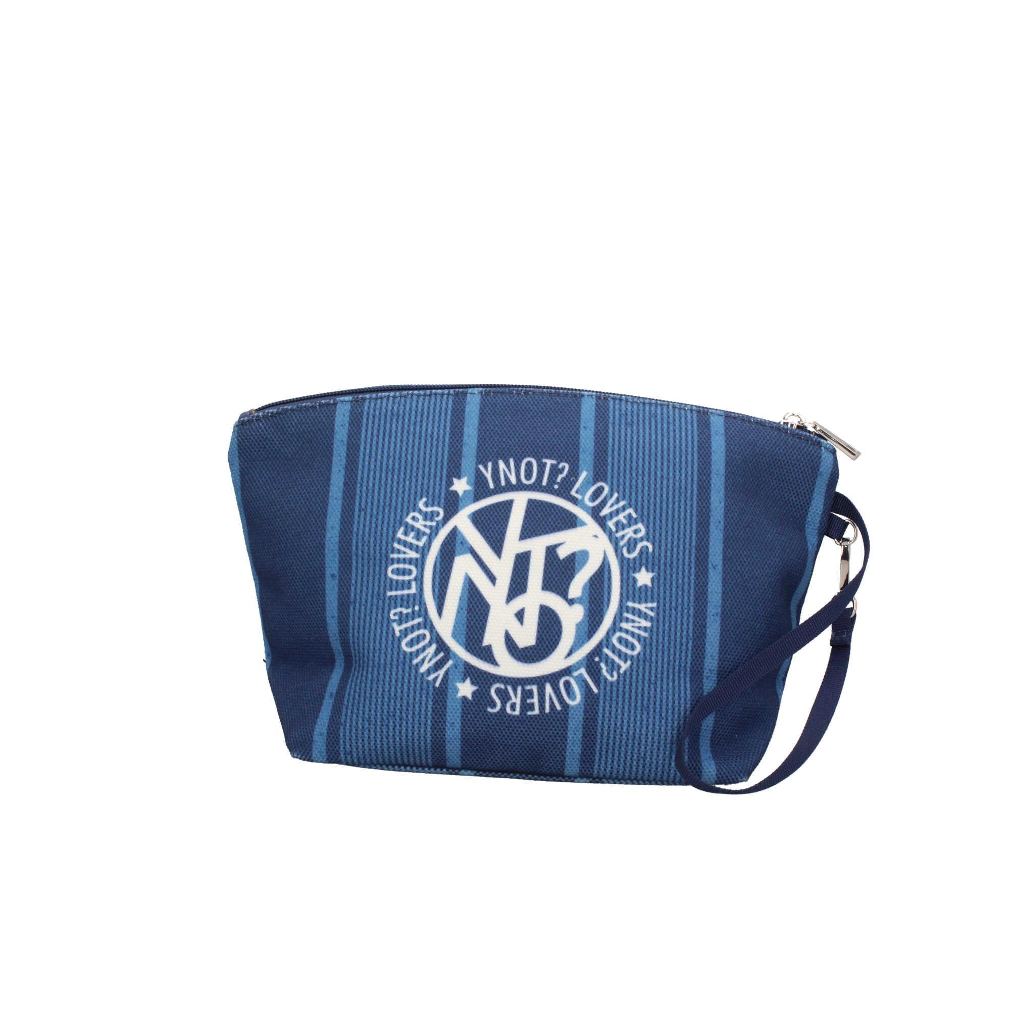 Y Not Pochette a Strisce con Dettaglio Logo