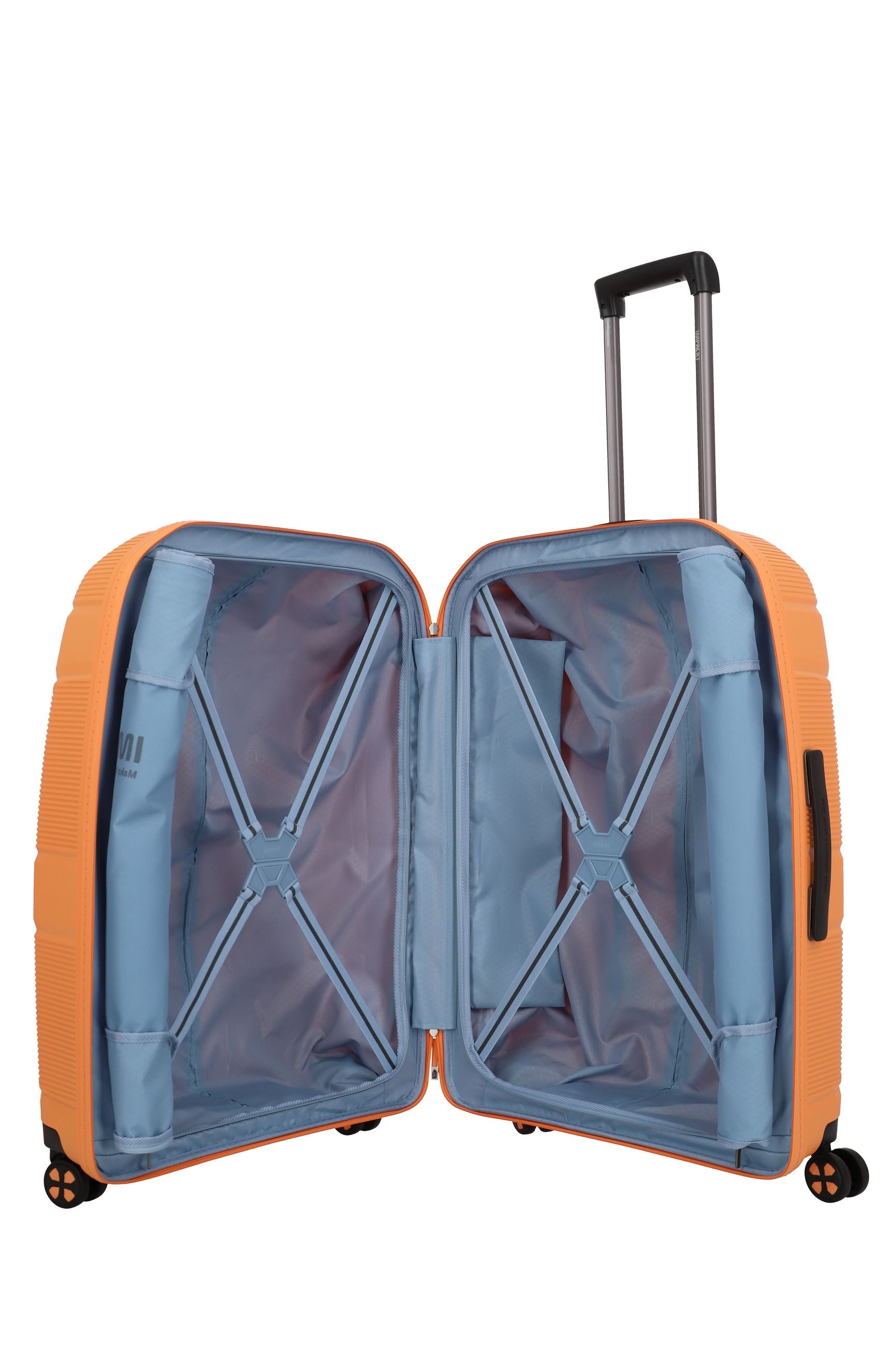 Valigia rigida Travelite Impackt L con TSA, ruote Click & Roll e capacità 106L