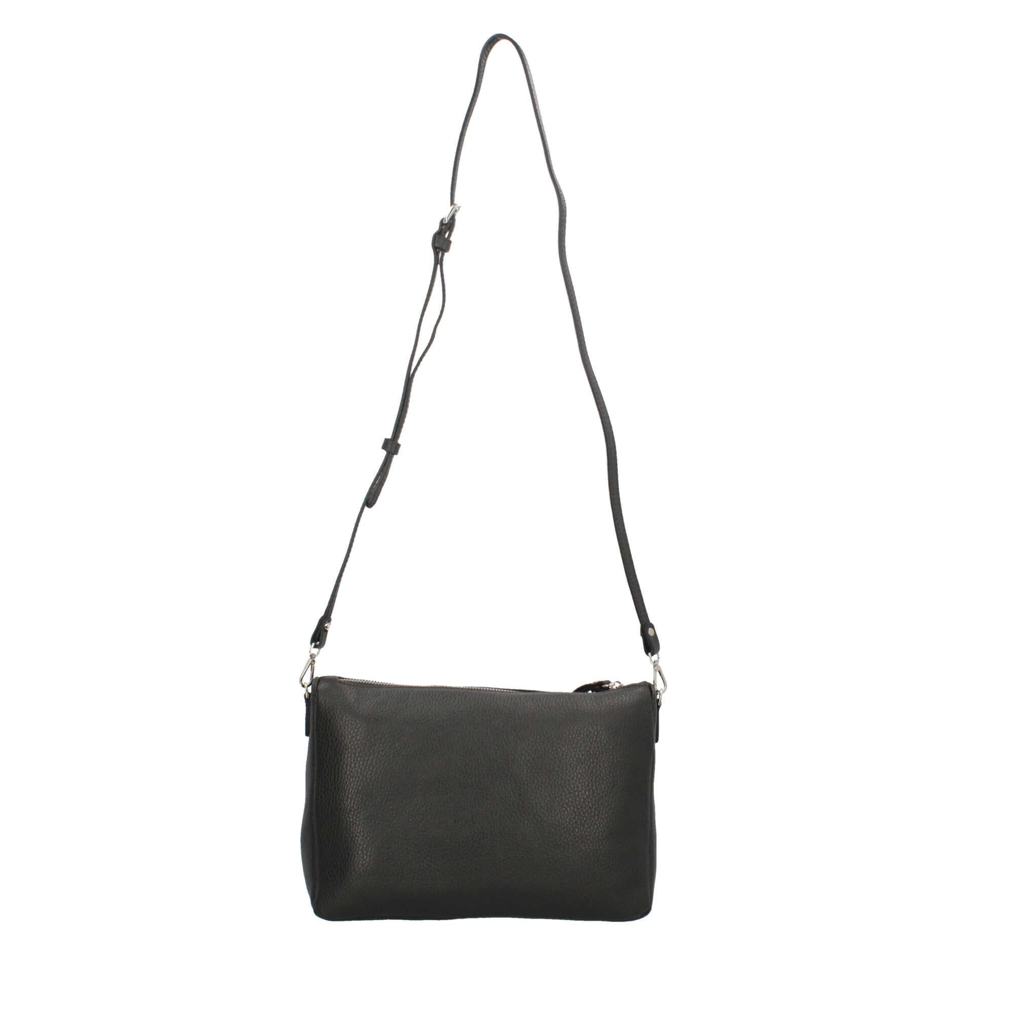 Gianni Chiarini Essential - Borsa a Tracolla Minimalista in Pelle Grana