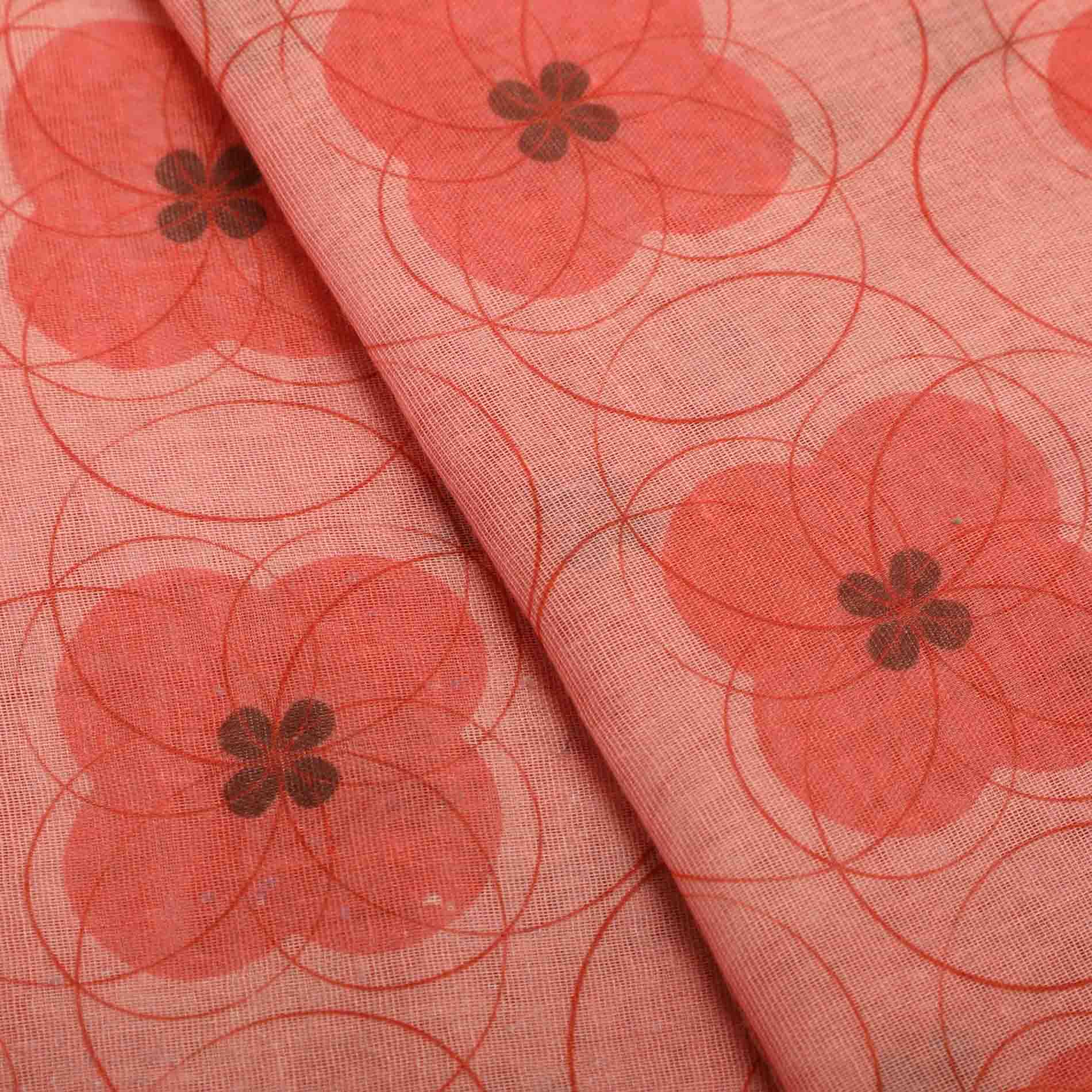 Foulard Mimi Mua con fiori geometrici