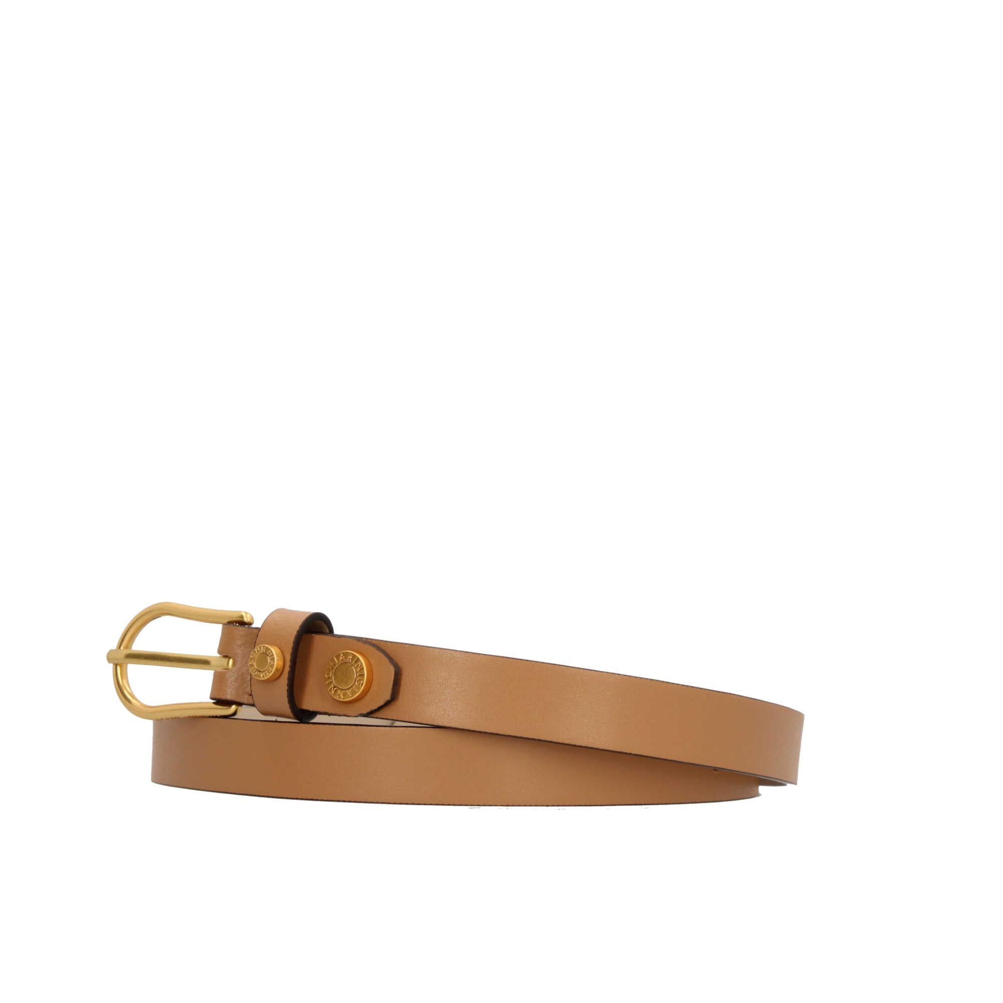 Cintura Eleganza Semplice Gianni Chiarini in Pelle Liscia con Fibbia Logata