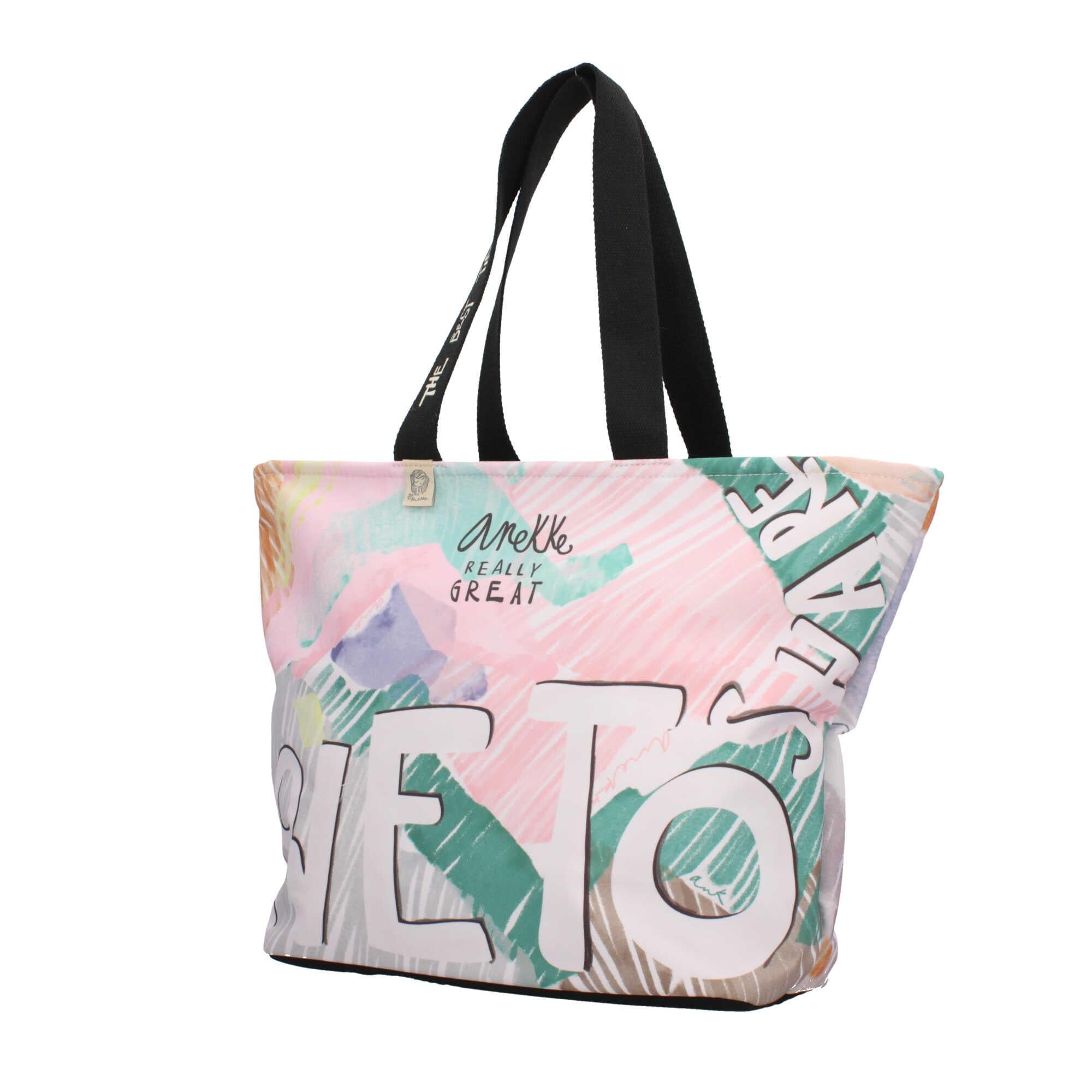 Borsa Tote Anekke con chiusura zip