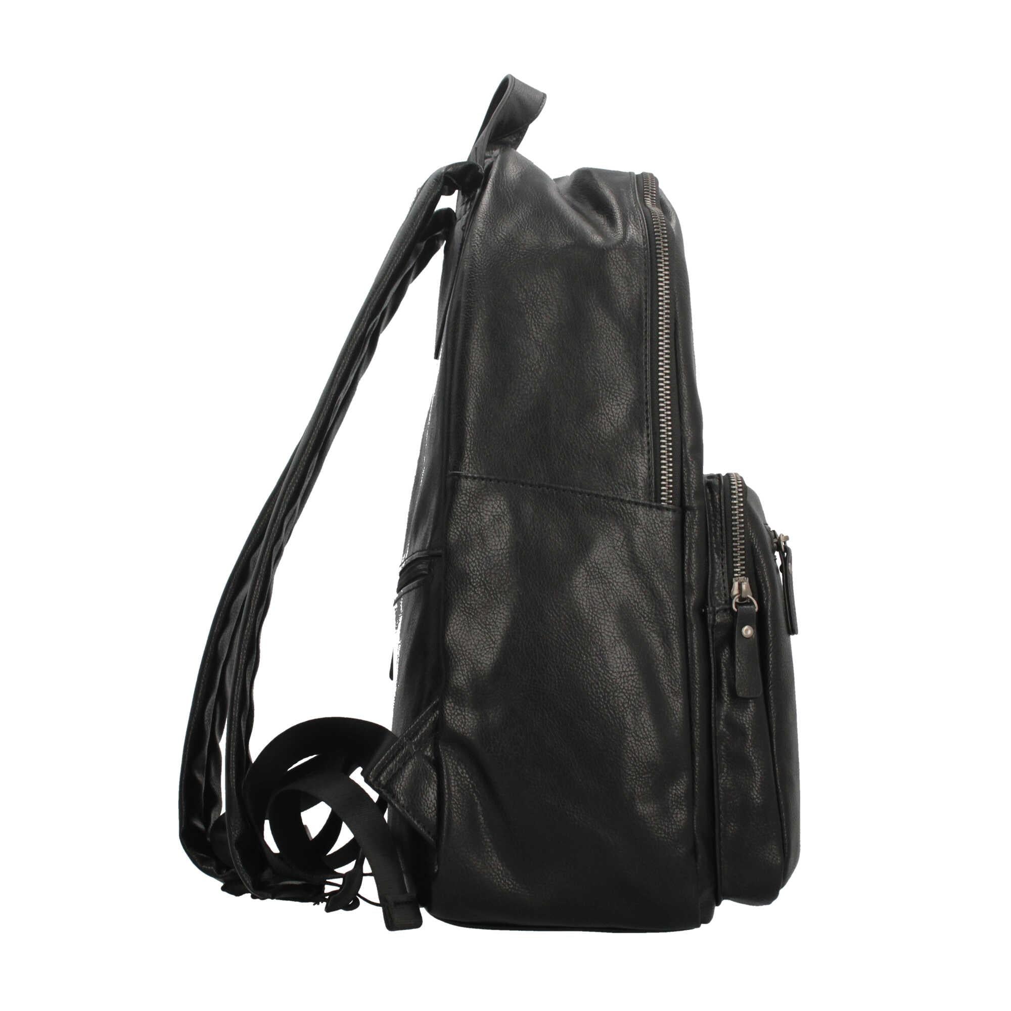 Zaino Lumberjack con tasca frontale e doppia zip