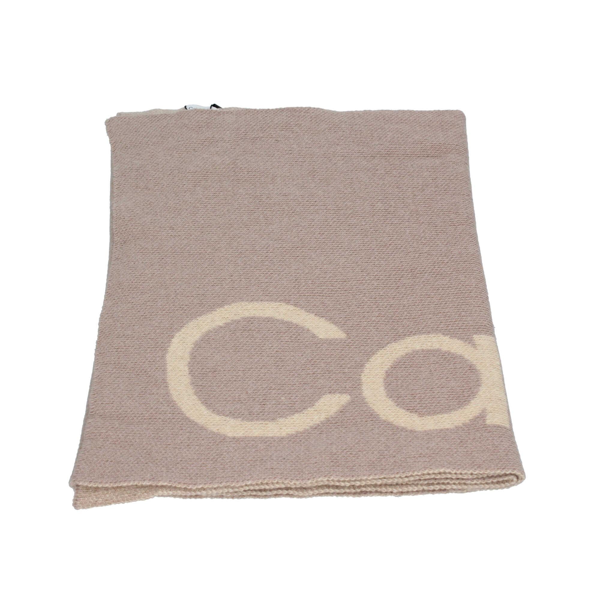 Sciarpa in misto lana con logo lettering Calvin Klein