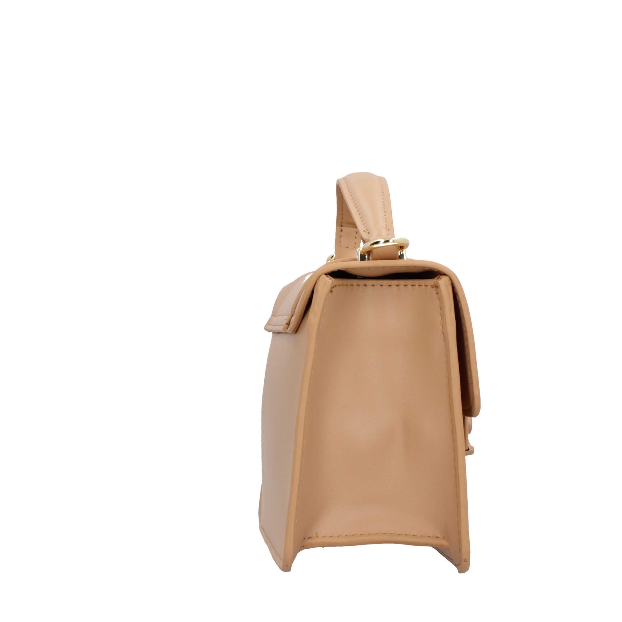 Y Not? Borsa a Mano Elegance in Pelle Sintetica Giallo Limone