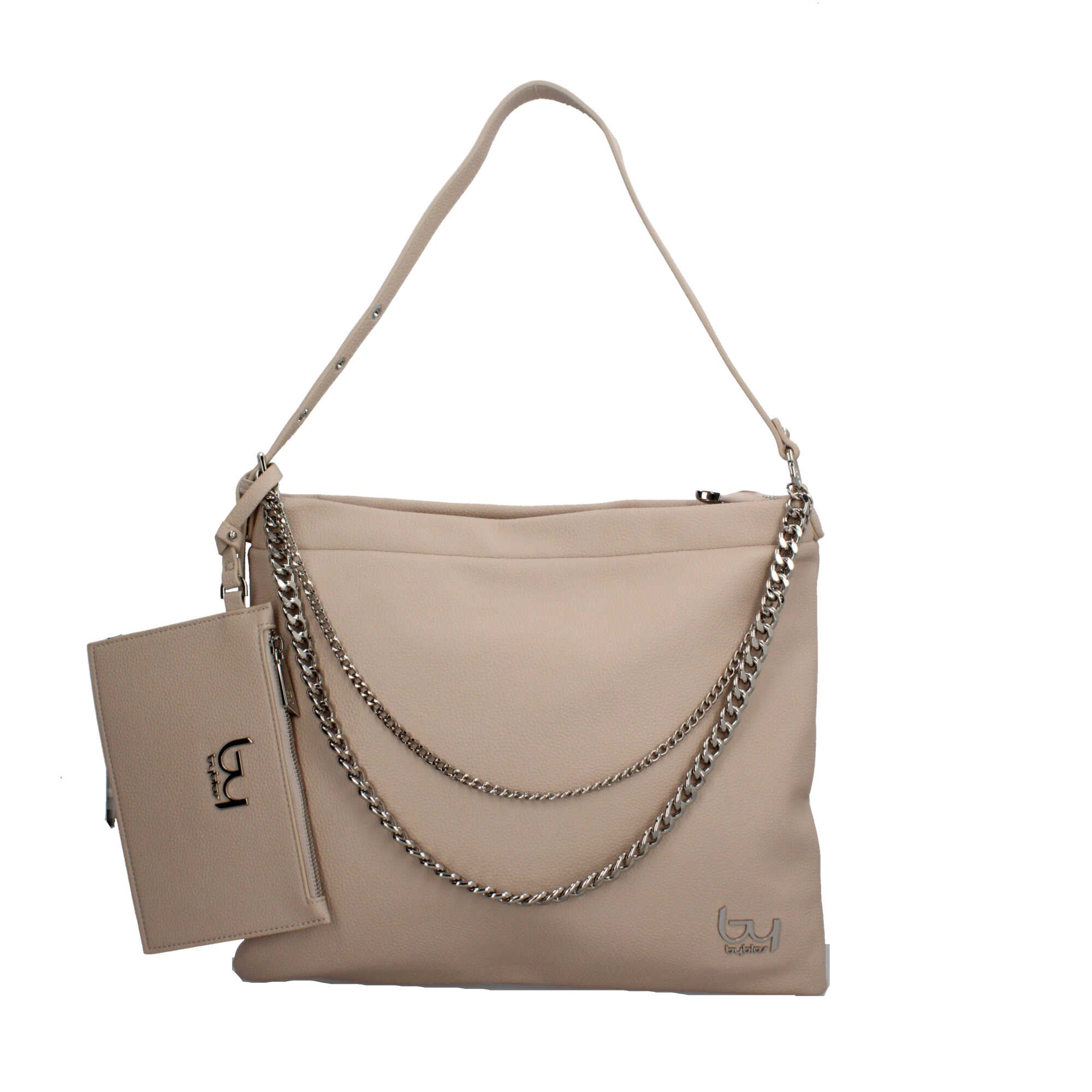 Borsa a Spalla con Catena Decorativa By Byblos