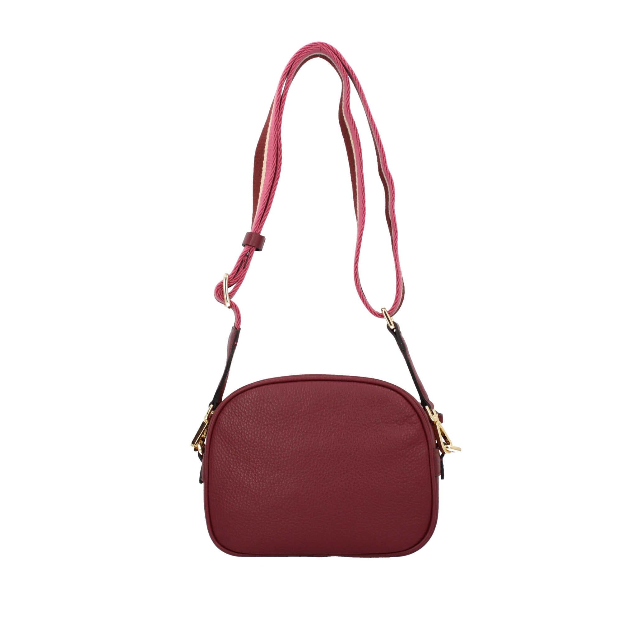 Borsa a tracolla in vera pelle