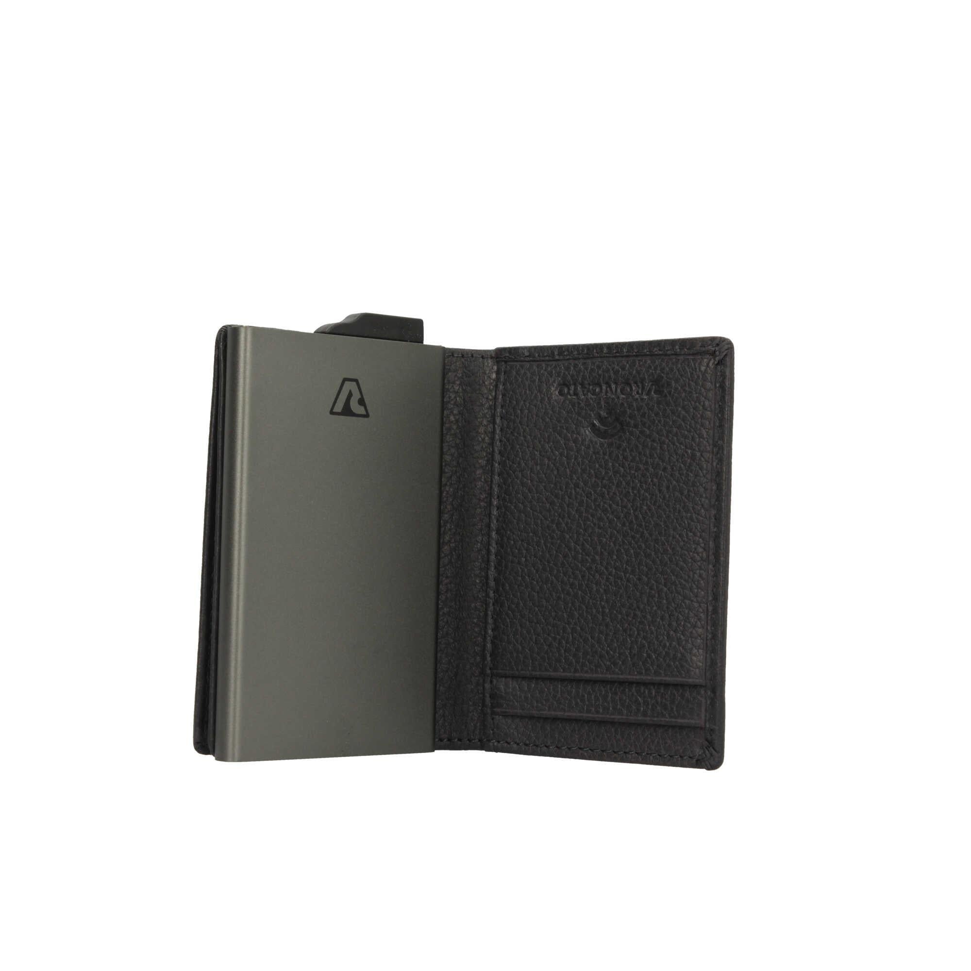 Portacarte di credito in pelle con RFID