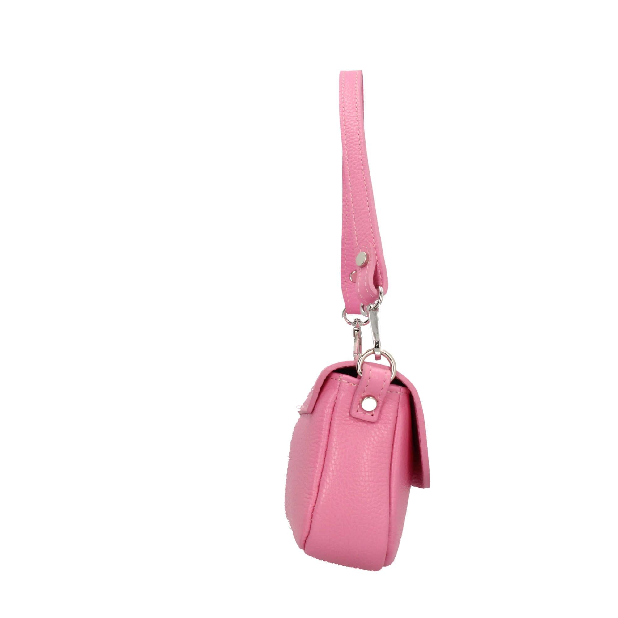 Borsa a spalla in vera pelle Made in Italy