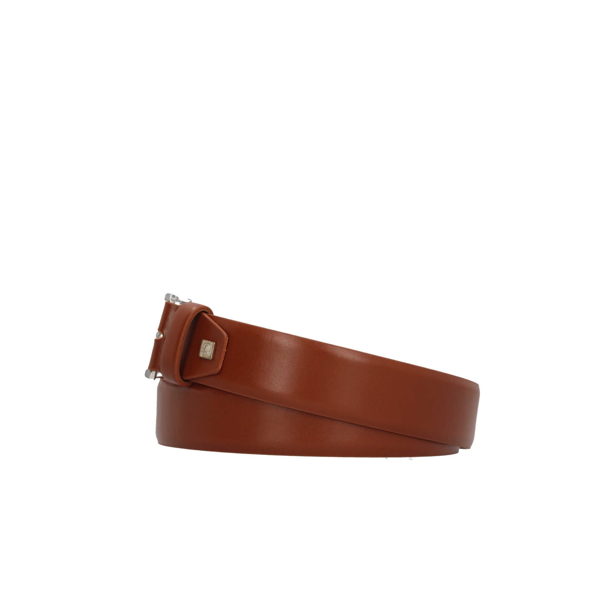 Cintura Uomo Piquadro in Pelle con Fibbia ad Ardiglione