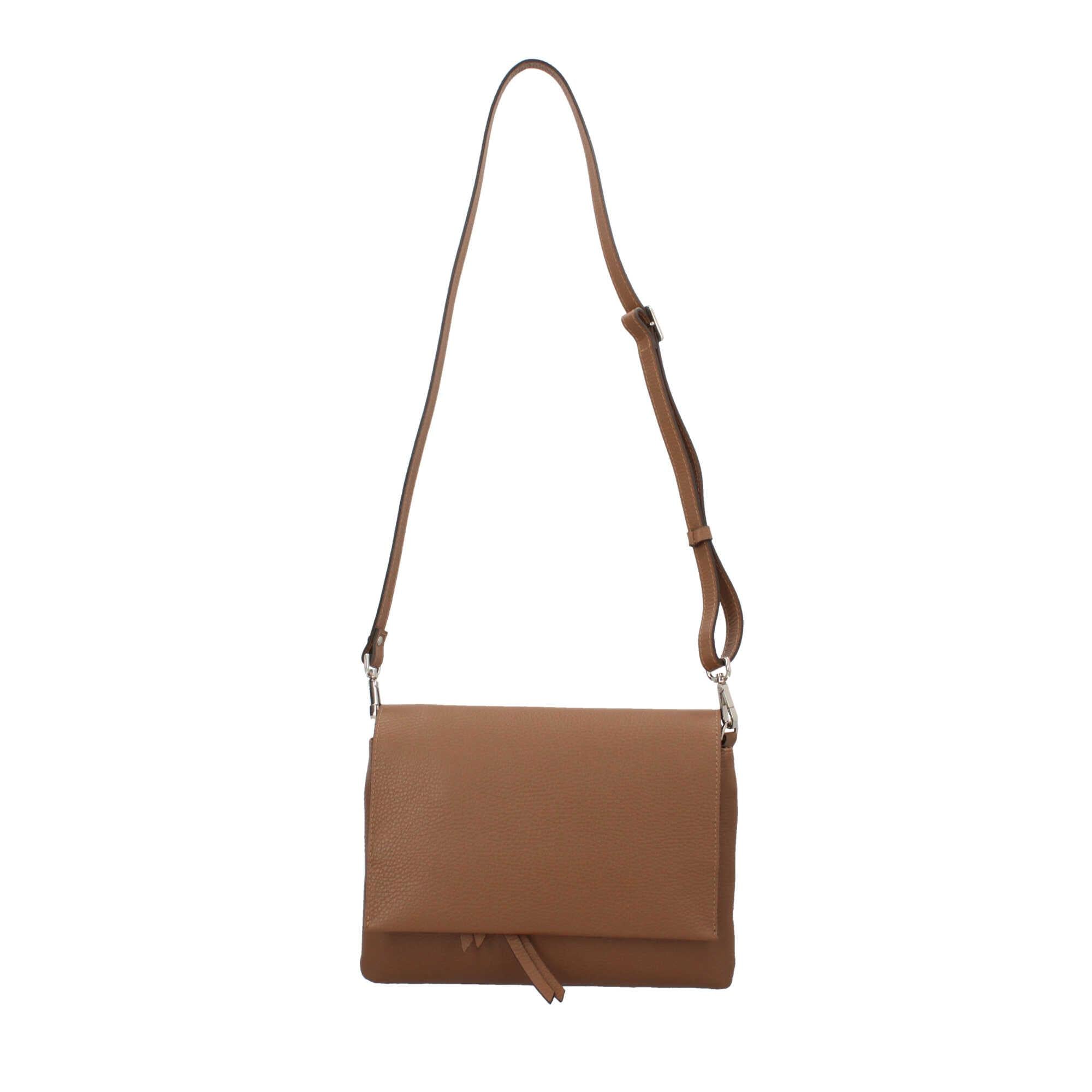 Borsa a tracolla in vera pelle