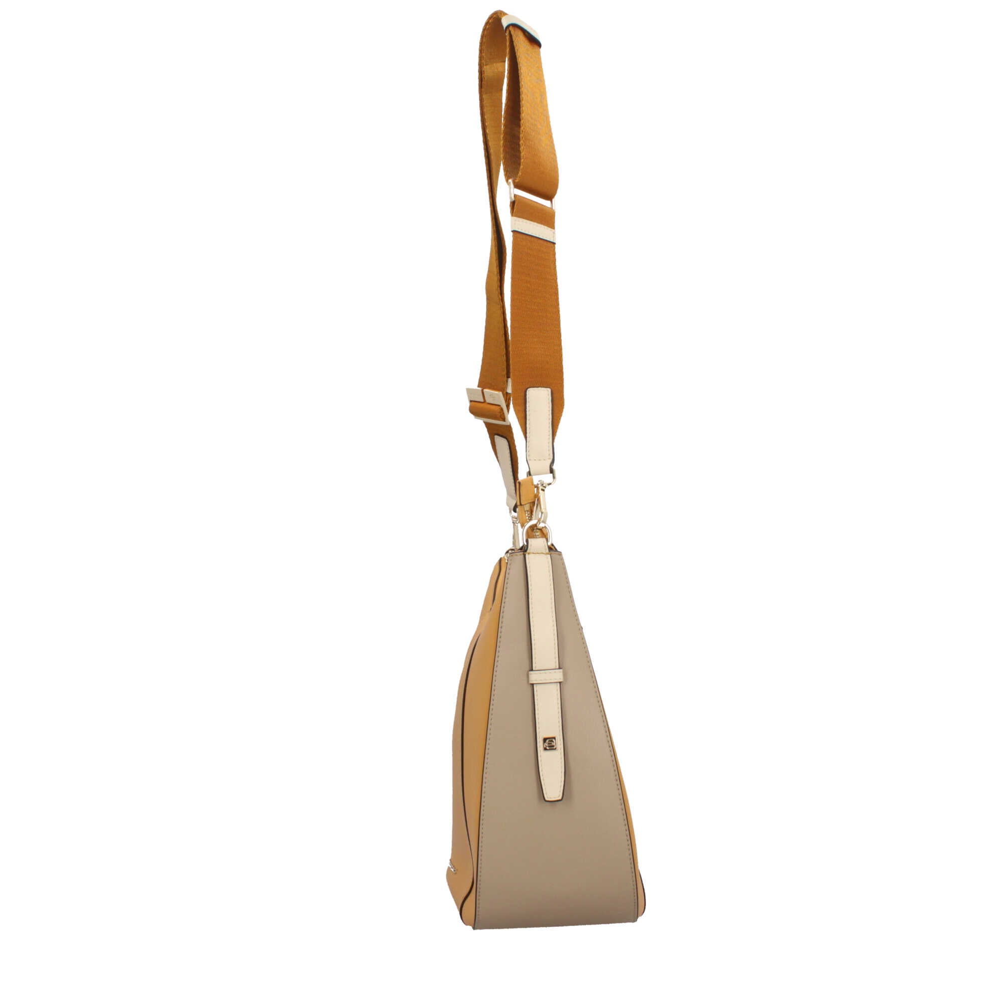 Piquadro borsa a tracolla in pelle con scomparto per iPad 10.2", Air 10.9" e Pro 11"