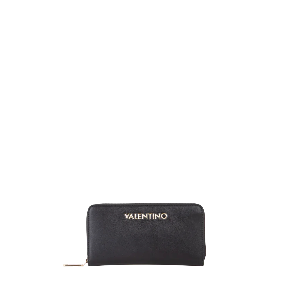 Valentino portafoglio zip around con logo
