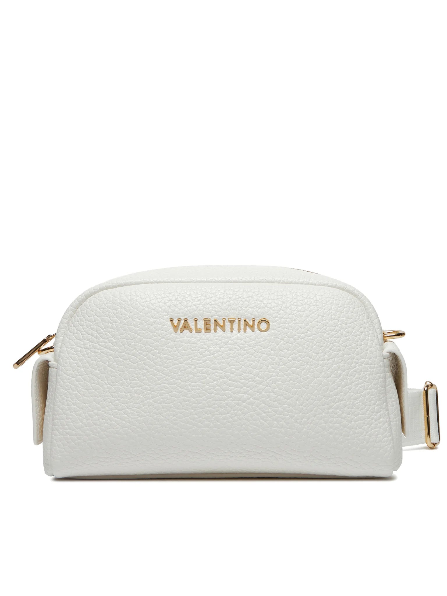 Borsetta Valentino Blossom Re con finitura martellata e tracolla regolabile Bianco TU | Giò Fashion