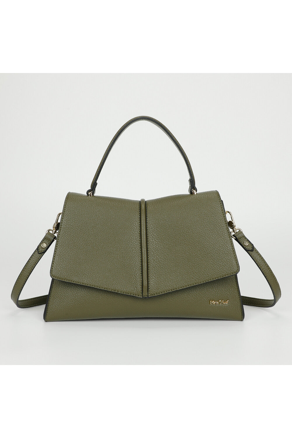 Mimi Mua borsa a mano elegante con tracolla VERDE TU | Giò Fashion