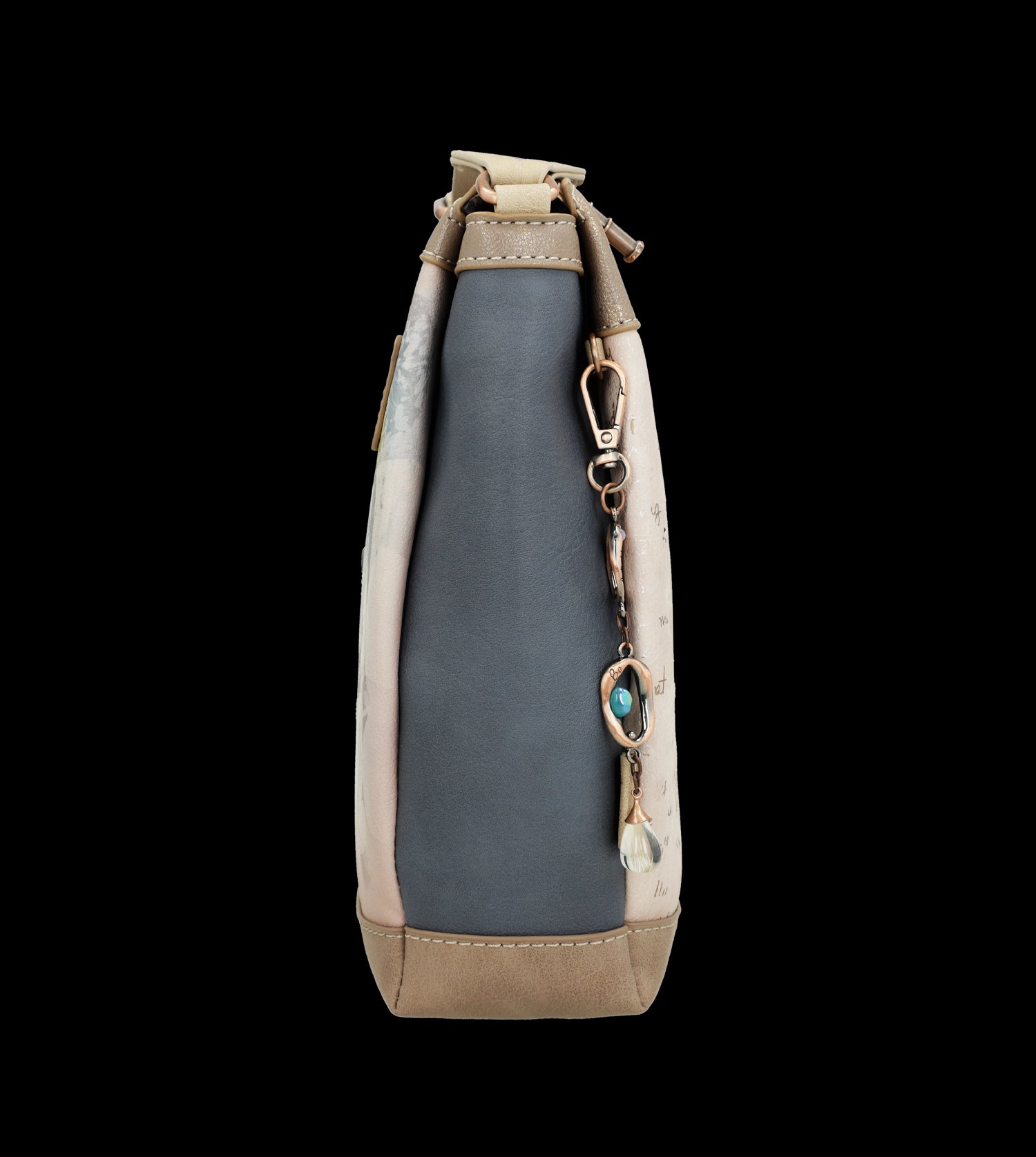 Borsa a tracolla Anekke elegante e pratica con dettagli artistici