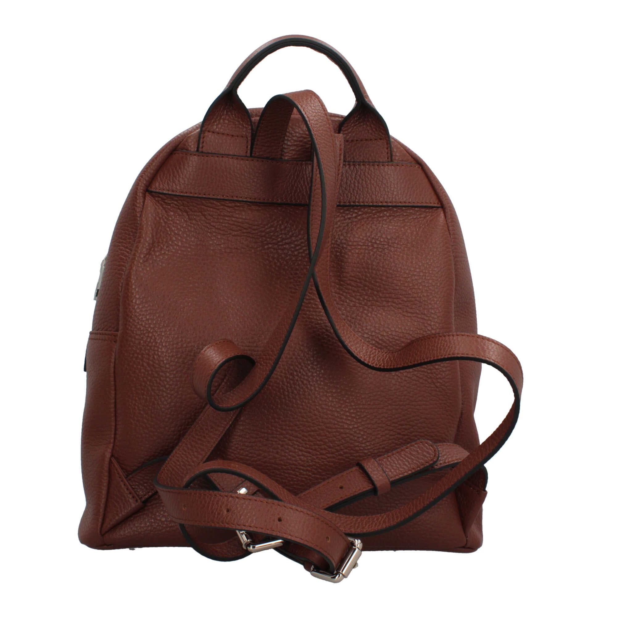 Zaino Ermanno Scervino in pelle con tasca frontale