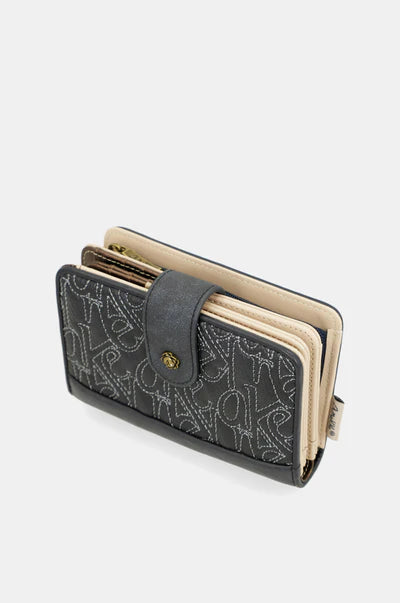 Portafoglio medio Anekke Contemporary con chiusura a clip