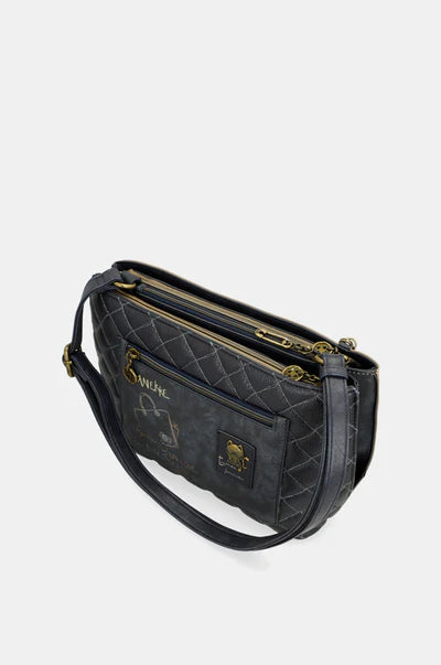 Borsa a spalla Anekke Contemporary con dettagli artistici